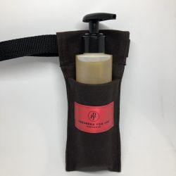 Ceinture porte biberon pour massage