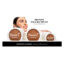 BRONZE IT - PRESENTOIR Bronzer Mat & illuminant