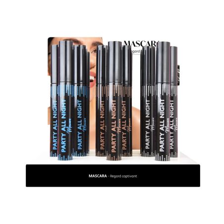 PARTY ALL NIGHT - PRESENTOIR Mascaras