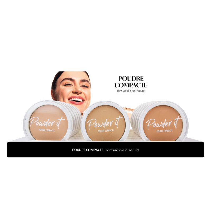 POWDER IT - PRESENTOIR Poudres compactes