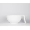 Bol Blanc Avec Poignée